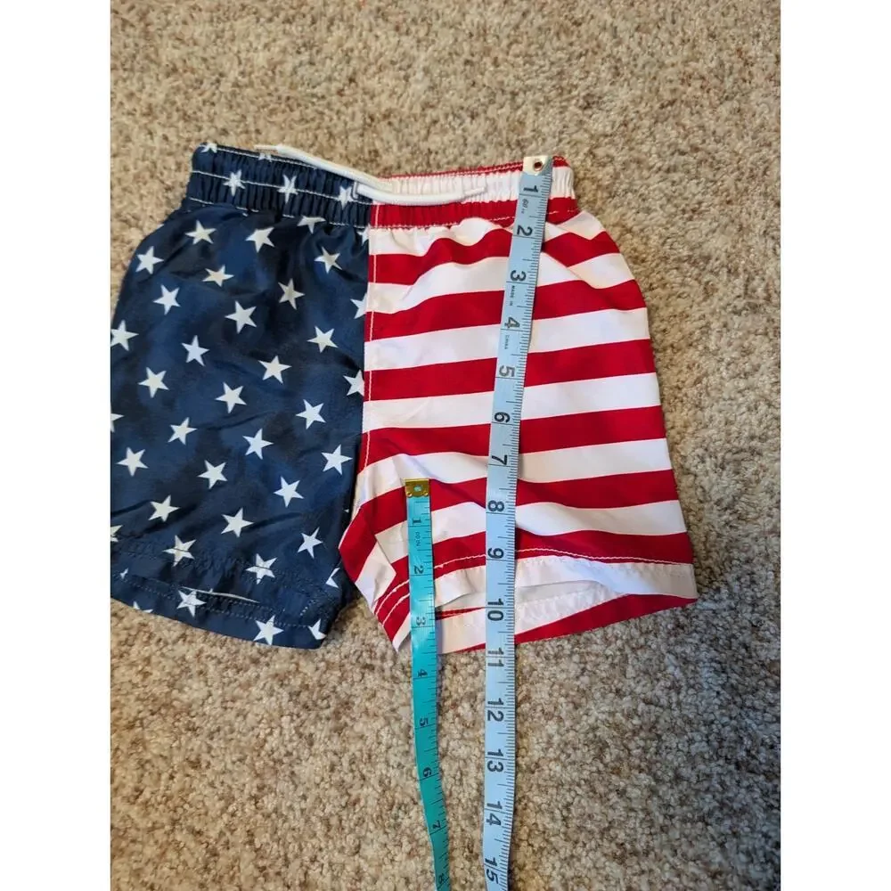 OLD NAVY Toddler/Baby boys swim suits, 2T, Patriotic, 4th of July, American flag